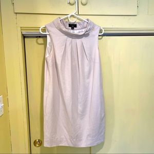 CUE brand bone white knit mod sleeveless dress Made in Australia sizing 10